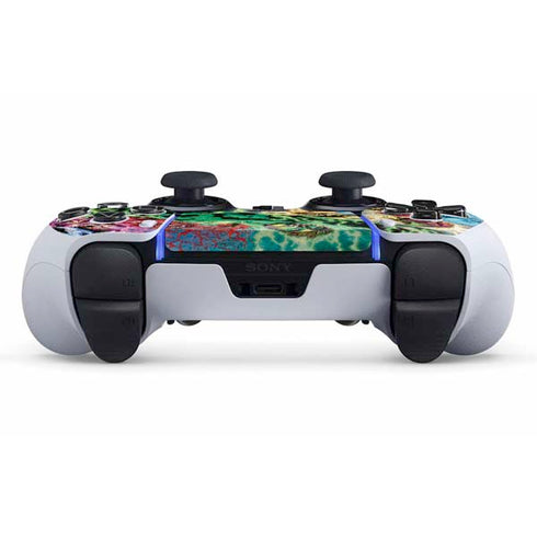 DC Comics Green Lantern Blackest Night Art work by Ivan Reis PS5 DualSense Edge Pro Controller Skin