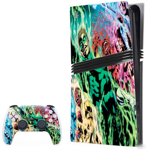 DC Comics Green Lantern Blackest Night Art work by Ivan Reis PlayStation PS5 Skins