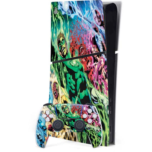 DC Comics Green Lantern Blackest Night Art work by Ivan Reis PlayStation PS5 Skins