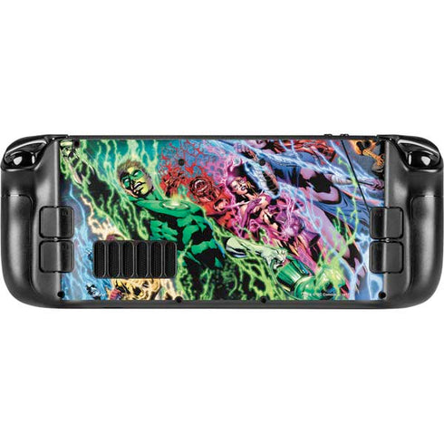 DC Comics Green Lantern Blackest Night Art work by Ivan Reis Steam Deck Handheld Gaming Computer Skin