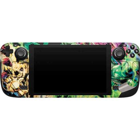 DC Comics Green Lantern Blackest Night Art work by Ivan Reis Steam Deck Handheld Gaming Computer Skin