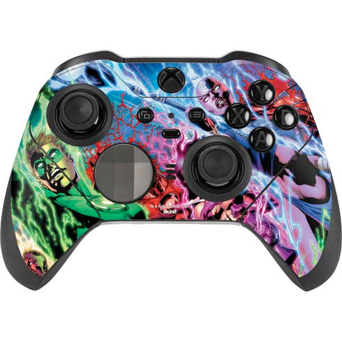 DC Comics Green Lantern Blackest Night Art work by Ivan Reis Xbox Elite Wireless Controller Series 2 Skin