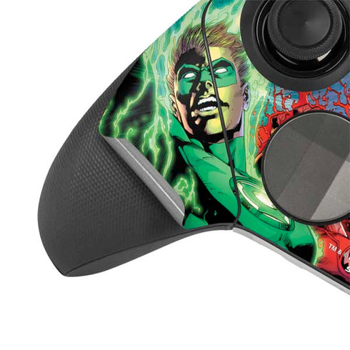 DC Comics Green Lantern Blackest Night Art work by Ivan Reis Xbox Elite Wireless Controller Series 2 Skin