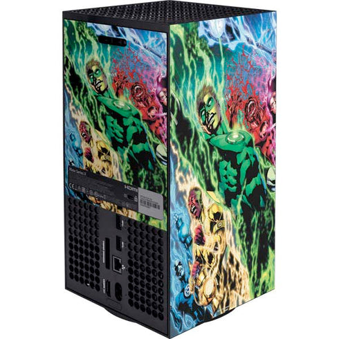 DC Comics Green Lantern Blackest Night Art work by Ivan Reis Xbox Series X Bundle Skin