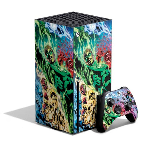 DC Comics Green Lantern Blackest Night Art work by Ivan Reis Xbox Series X Skins