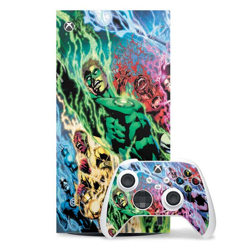 DC Comics Green Lantern Blackest Night Art work by Ivan Reis Xbox Series X Skins