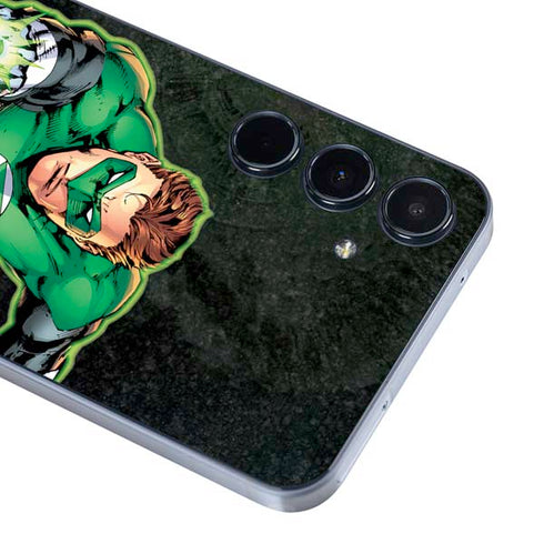 DC Comics Green Lantern Portrait Art by Jim Lee Galaxy A35 5G Skin