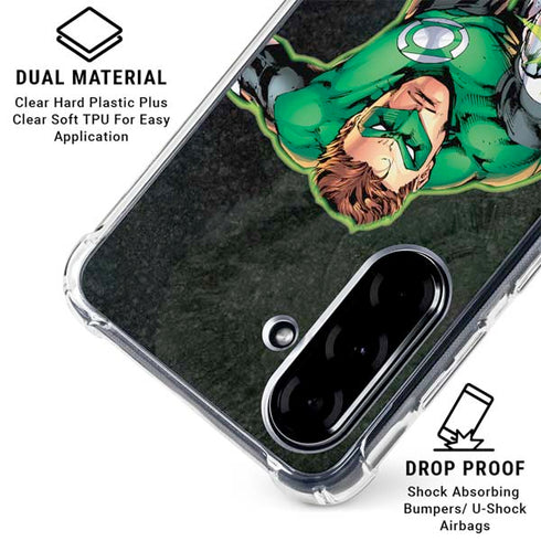 DC Comics Green Lantern Portrait Art by Jim Lee Galaxy A36 5G Clear Case