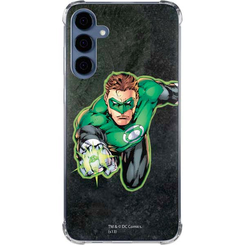 DC Comics Green Lantern Portrait Art by Jim Lee Galaxy A55 5G Clear Case
