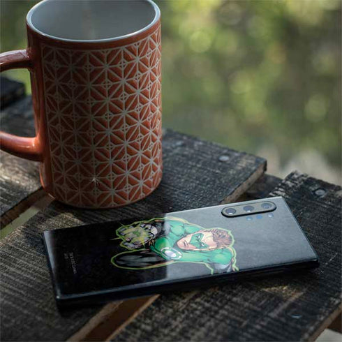 DC Comics Green Lantern Portrait Art by Jim Lee Galaxy Note 10 Plus Skin