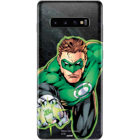 DC Comics Green Lantern Portrait Art by Jim Lee Galaxy S10 Plus Skin