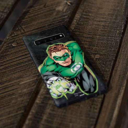 DC Comics Green Lantern Portrait Art by Jim Lee Galaxy S10 Plus Skin