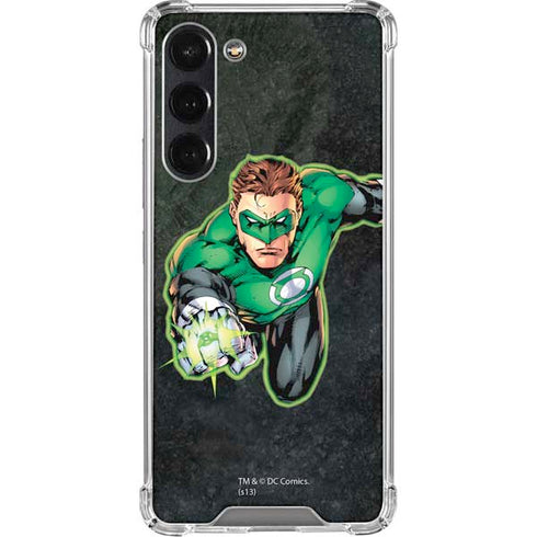 DC Comics Green Lantern Portrait Art by Jim Lee Galaxy S24 FE Clear Case