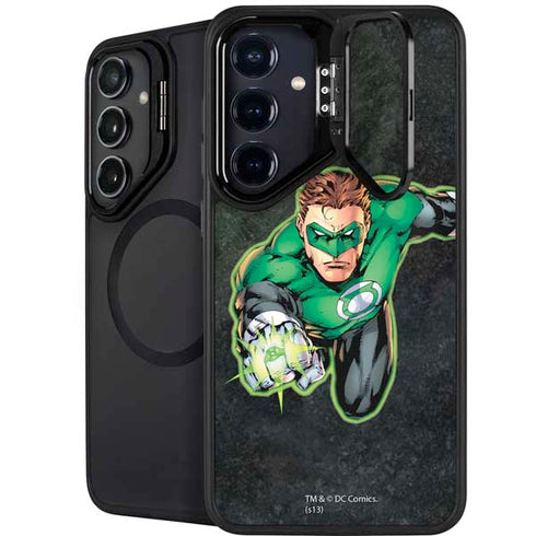 DC Comics Green Lantern Portrait Art by Jim Lee Galaxy S25 Kickstand Case