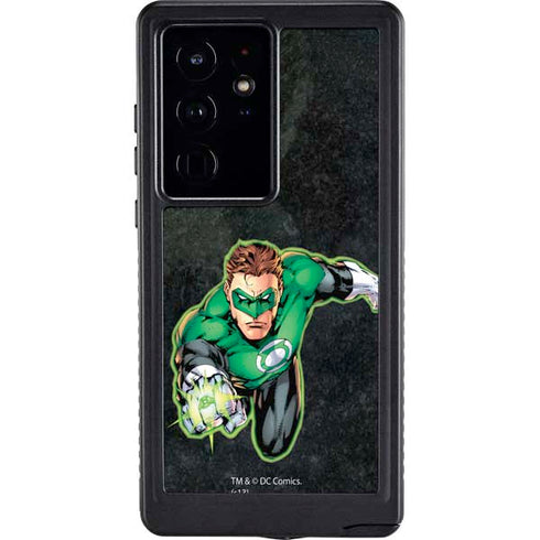 DC Comics Green Lantern Portrait Art by Jim Lee Galaxy S24 Ultra Waterproof Case