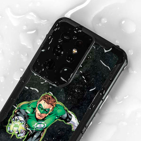 DC Comics Green Lantern Portrait Art by Jim Lee Galaxy S24 Ultra Waterproof Case