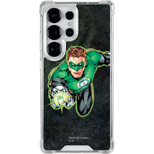 DC Comics Green Lantern Portrait Art by Jim Lee Galaxy S25 Ultra Clear Case
