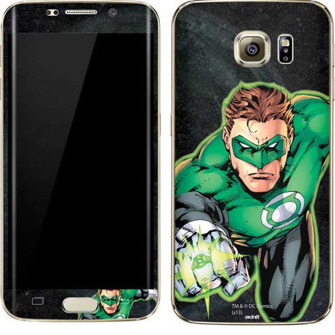 DC Comics Green Lantern Portrait Art by Jim Lee Galaxy S7 Edge Skin