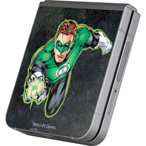 DC Comics Green Lantern Portrait Art by Jim Lee Galaxy Z Flip6 Skin