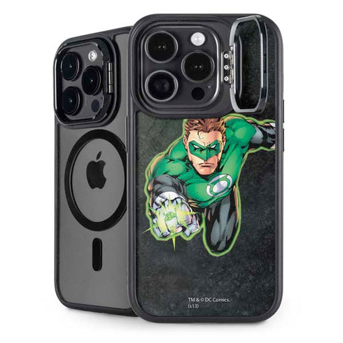 DC Comics Green Lantern Portrait Art by Jim Lee iPhone 14 Pro Max Kickstand Case