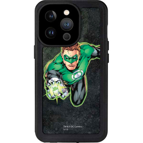 DC Comics Green Lantern Portrait Art by Jim Lee iPhone 15 Pro Waterproof Case