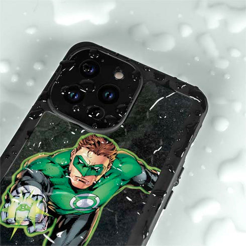 DC Comics Green Lantern Portrait Art by Jim Lee iPhone 15 Pro Waterproof Case