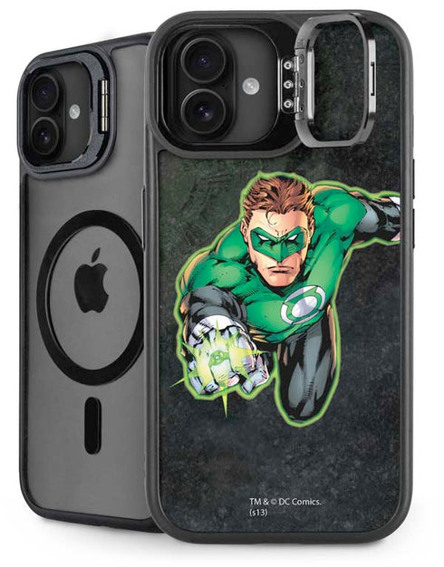 DC Comics Green Lantern Portrait Art by Jim Lee iPhone 16 Kickstand Case