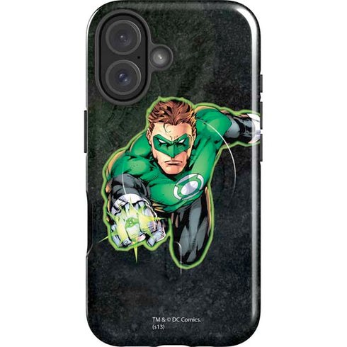 DC Comics Green Lantern Portrait Art by Jim Lee iPhone 16 Magsafe Impact Case