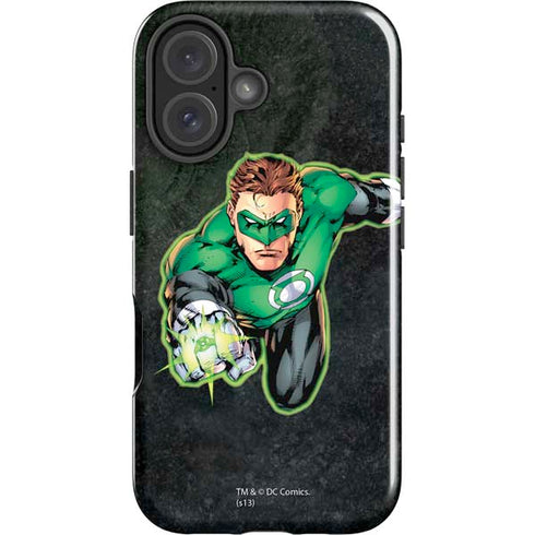 DC Comics Green Lantern Portrait Art by Jim Lee iPhone 16 Plus Impact Case