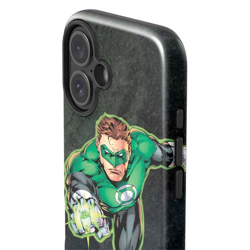 DC Comics Green Lantern Portrait Art by Jim Lee iPhone 16 Plus Impact Case