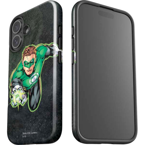 DC Comics Green Lantern Portrait Art by Jim Lee iPhone 16 Plus Impact Case