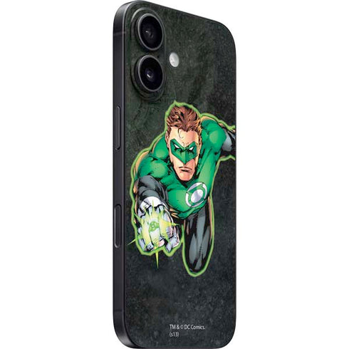 DC Comics Green Lantern Portrait Art by Jim Lee iPhone 16 Plus Skin