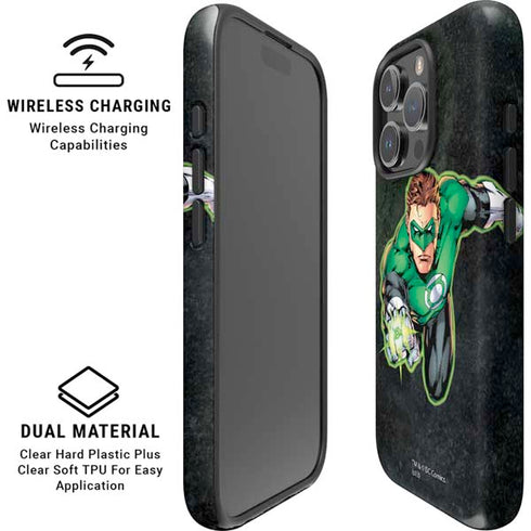 DC Comics Green Lantern Portrait Art by Jim Lee iPhone 16 Pro Magsafe Impact Case