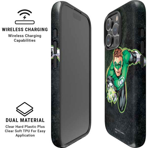 DC Comics Green Lantern Portrait Art by Jim Lee iPhone 16 Pro Max Magsafe Impact Case