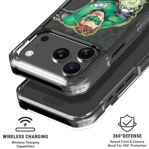 DC Comics Green Lantern Portrait Art by Jim Lee iPhone 18 Pro Clear Case