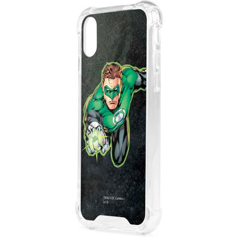 DC Comics Green Lantern Portrait Art by Jim Lee iPhone XS Clear Case
