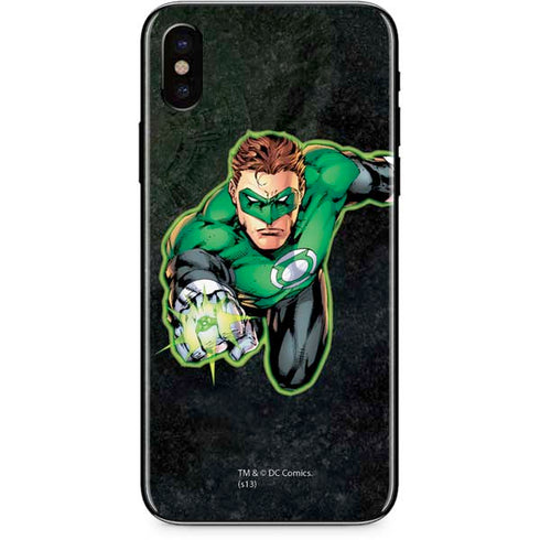DC Comics Green Lantern Portrait Art by Jim Lee iPhone XS Max Skin