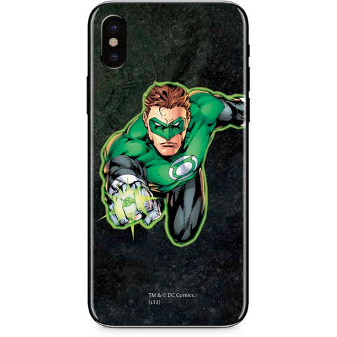 DC Comics Green Lantern Portrait Art by Jim Lee iPhone XS Skin