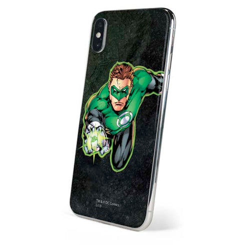DC Comics Green Lantern Portrait Art by Jim Lee iPhone XS Skin