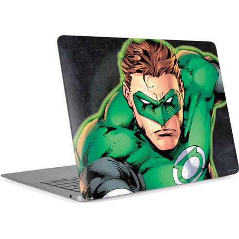 DC Comics Green Lantern Portrait Art by Jim Lee Apple MacBook Air Skin