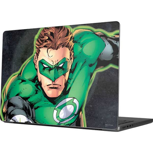 DC Comics Green Lantern Portrait Art by Jim Lee Apple MacBook Pro 14-inch Skin
