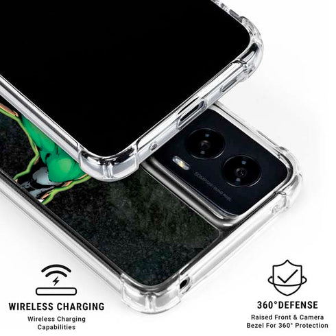 DC Comics Green Lantern Portrait Art by Jim Lee Moto G Power 5G (2024) Clear Case