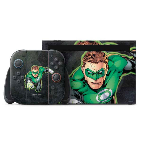 DC Comics Green Lantern Portrait Art by Jim Lee Nintendo Skins