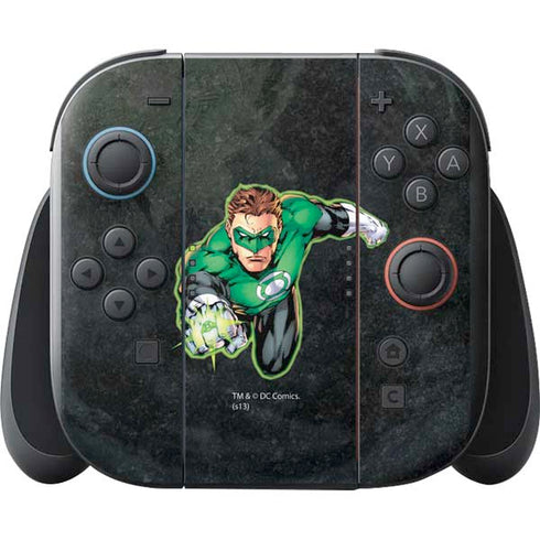 DC Comics Green Lantern Portrait Art by Jim Lee Nintendo Switch 2 (2025) with Joy-Con Skin