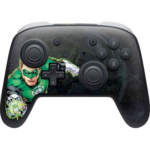 DC Comics Green Lantern Portrait Art by Jim Lee Nintendo Switch 2 (2025) Pro Controller Skin