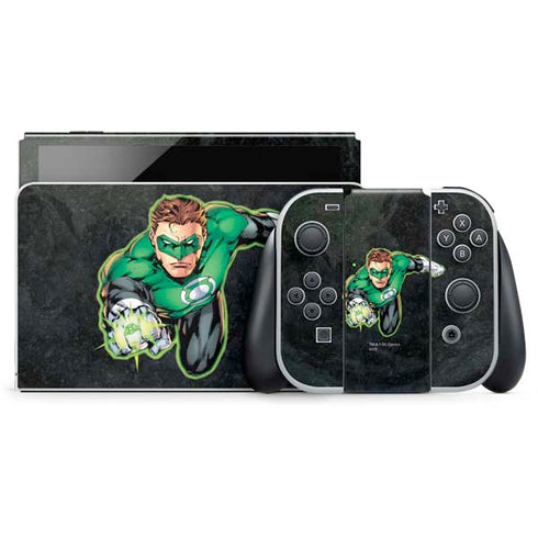 DC Comics Green Lantern Portrait Art by Jim Lee Nintendo Skins