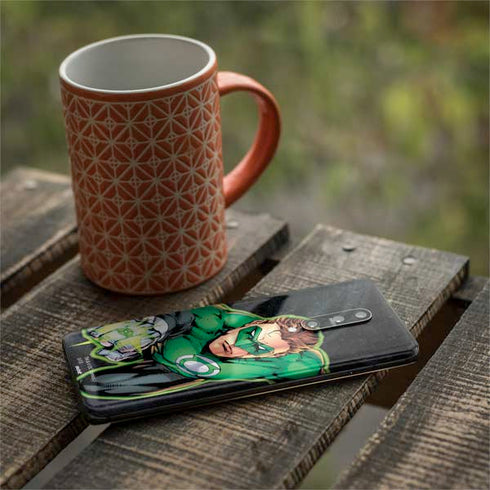 DC Comics Green Lantern Portrait Art by Jim Lee OnePlus 7 Pro Skin