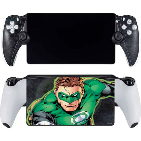 DC Comics Green Lantern Portrait Art by Jim Lee PlayStation Portal Remote Player Skin