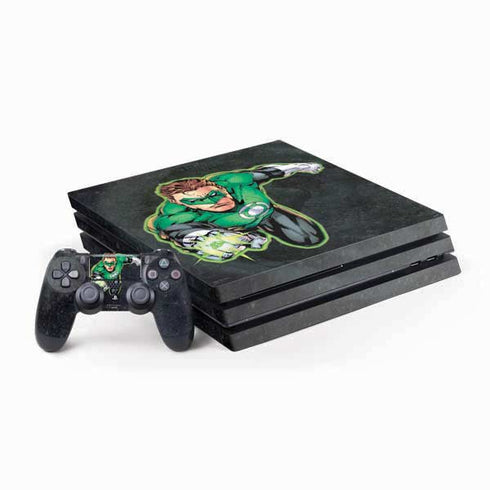 DC Comics Green Lantern Portrait Art by Jim Lee PlayStation PS4 Skins