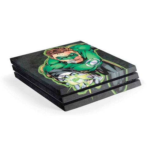 DC Comics Green Lantern Portrait Art by Jim Lee PS4 Pro Console Skin